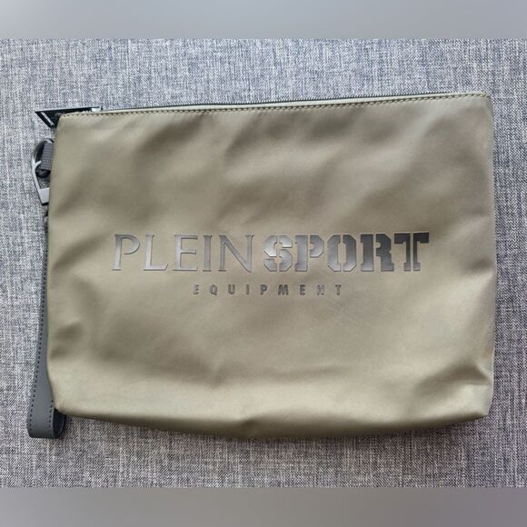 PLEIN SPORTS
 CLUTCH WITH PLEIN SPORT LOGO - Picture 5 of 14